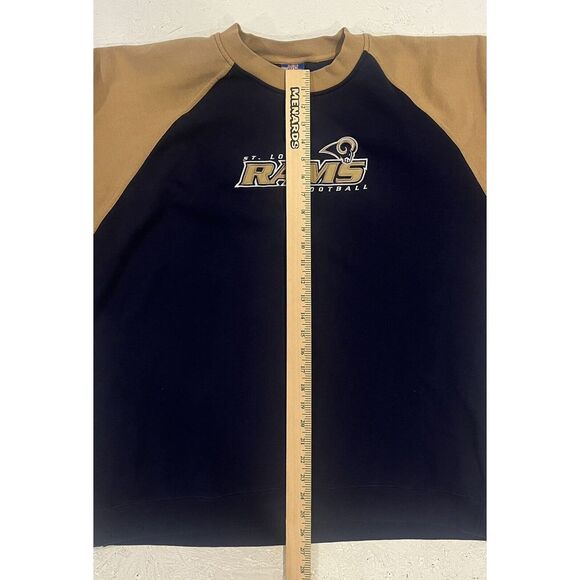 Vintage Reebok NFL On Field St. Louis Rams Pullover Sweatshirt Size XL Y2K - Picture 9 of 10